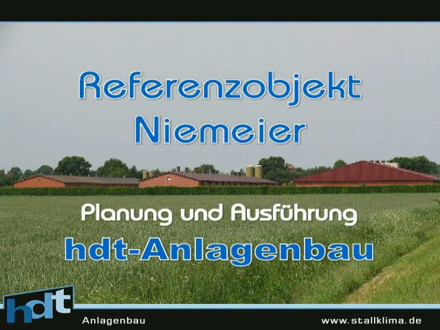 Zum Video: Referenzobjekt Niemeier - Neubau eines Maststalles mit 3600 Plätzen